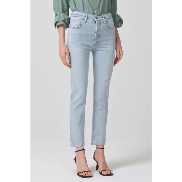 Citizens of Humanity Jolene High Rise Slim Leg Jeans Women's Size 29 - Picture 1 of 6